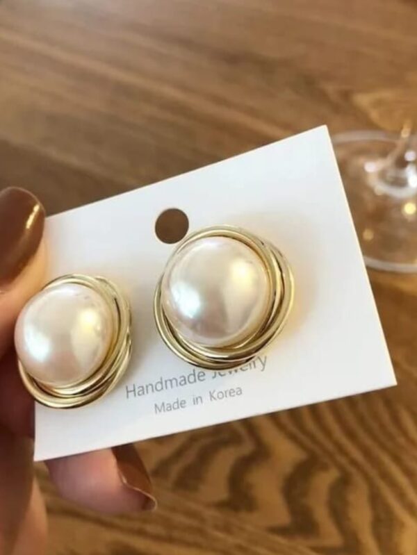 Pearl Earrings – Anti-Tarnish Finish Anti- Earrings for Women Fashion Stylish Anti Tarnish Earrings For Girls