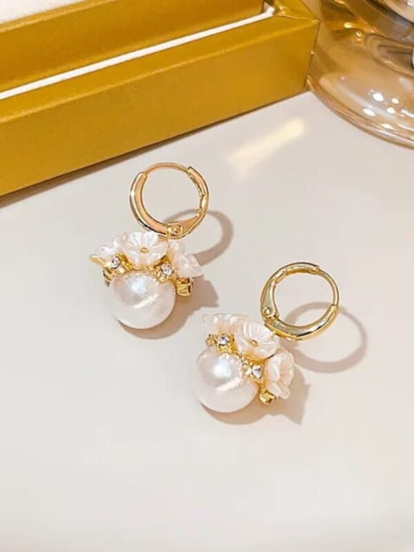 Stylish Pearl Earrings – Anti-Tarnish Finish Earrings for Women Fashion Stylish Anti Tarnish Earrings For Girls